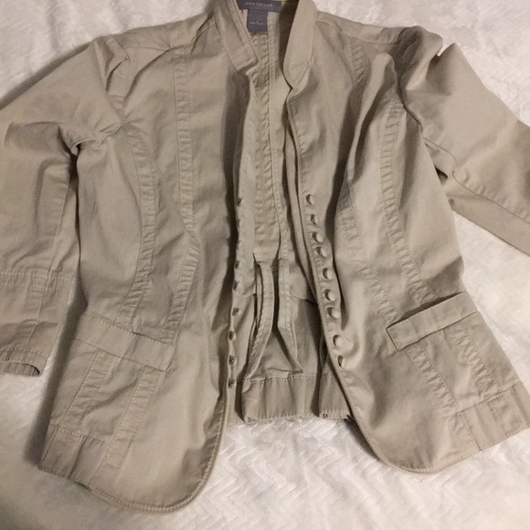 Ann Taylor Cream Jacket - Picture 1 of 7